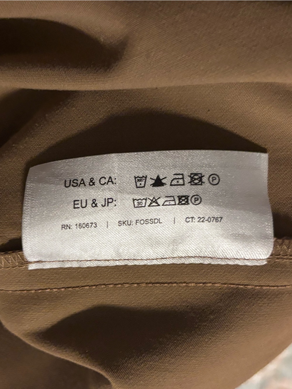 The Foster Cigarette Pant - PowerStretch in Saddle - Picture 6 of 9